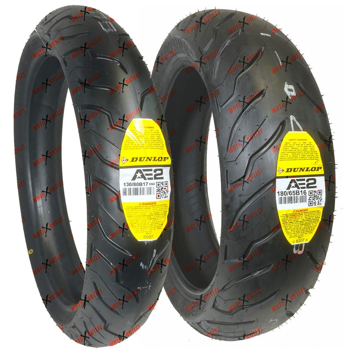 Dunlop American Elite 130/80B17 180/65B16 Rear Motorcycle Tires 