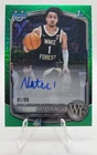 2025/26 Bowman Chrome Nate Calmese 1st Rookie RC Green Mojo Refractor Auto /99