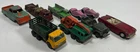 Vintage Diecast Toy Car Lot Matchbox Lesney Trucks Jeep Convertible 1960s 70s