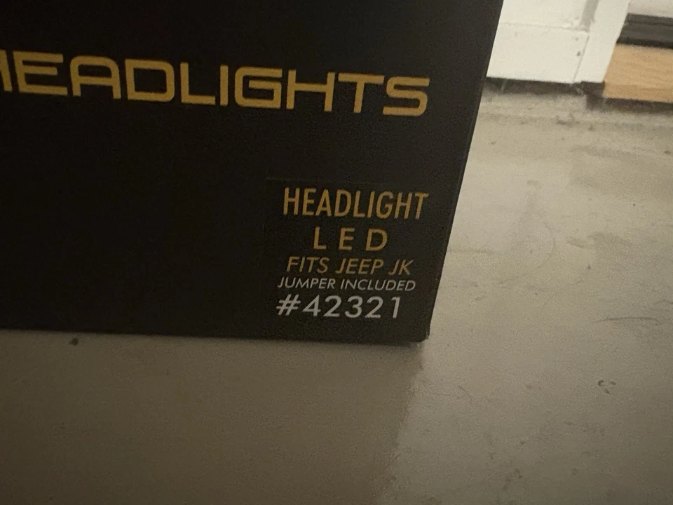 KC HiLiTES 7” LED Headlights Pair – #42321 – Fits Jeep JK – Brand New in Box - Image 3 of 4