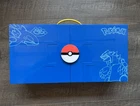 Pokemon Nintendo GAME FREAK Blue Storage CARRYING CASE 2004 Tomy - Rare Vintage