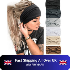 Women's fashion Yoga Headband Ladies/Men Elastic Boho Hair Band wrap