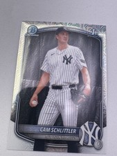 2025 Bowman Chrome - Prospects Cam Schlittler #BCP-166 Mojo Refractor (RC)