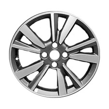 62762 Used Oem Machined And Painted Medium Charcoal Aluminum Wheel 16 X 6 Inches