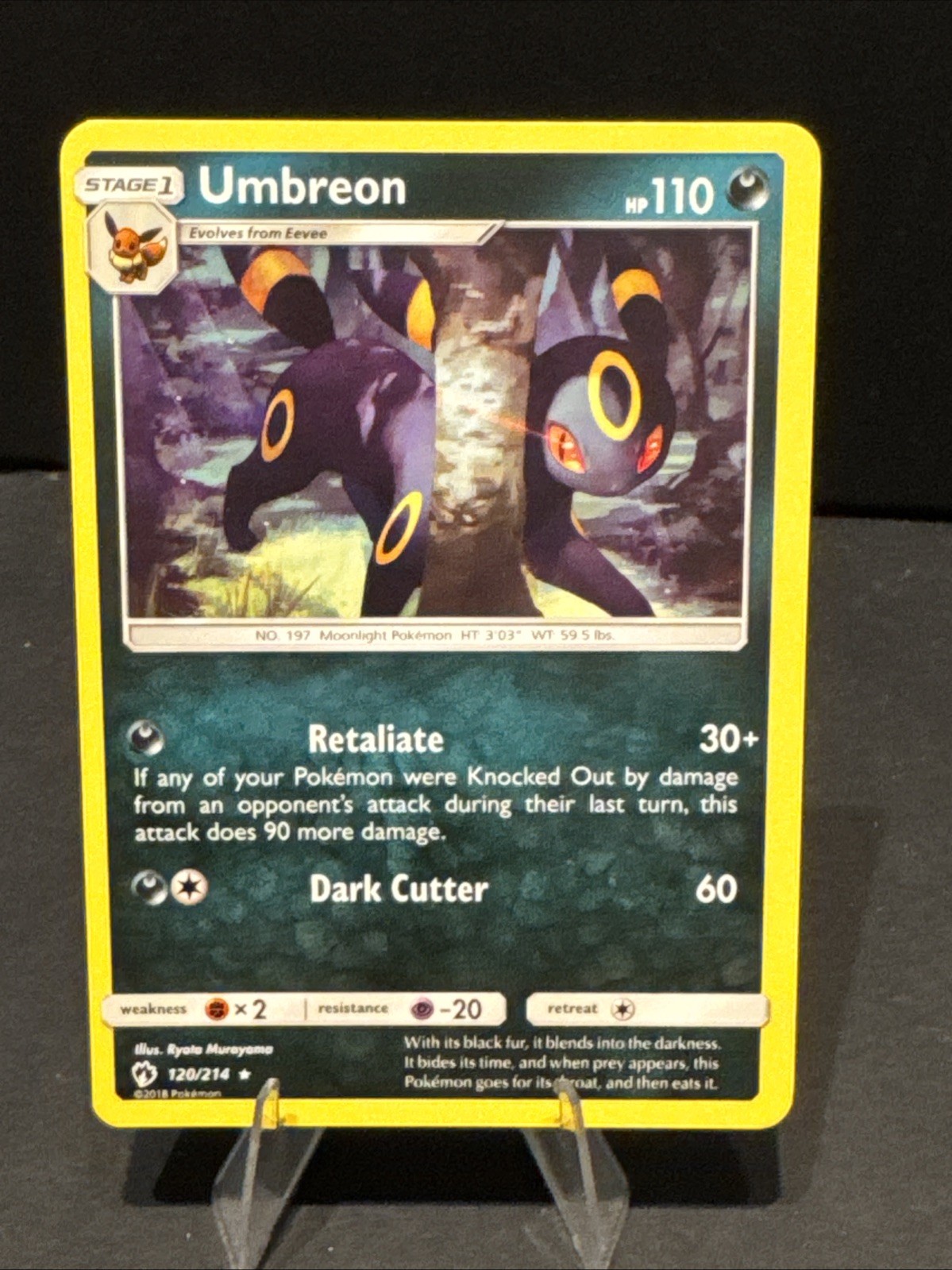 Umbreon 120/214 Sm-Lost Thunder Regular