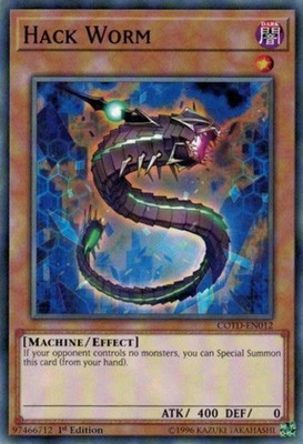 Hack Worm - COTD-EN012 - Common - 1st Edition - Lightly Played
