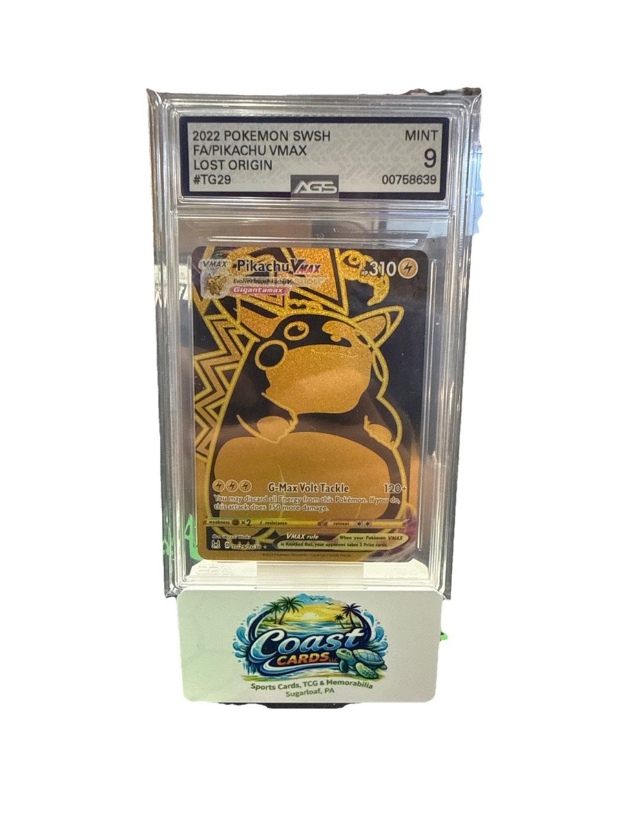 pokemon card tg29 tg30 Ice Rider Calyrex VMax - TG29/TG30 Gold Full Art Ultra Rare