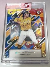 2025 Topps Pristine Jacob Wilson Rookie Pristine Primaries Refractor/10 A’s