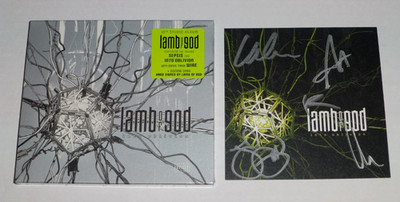 Lamb Of God : Into Oblivion -* SIGNED / AUTOGRAPHED *- CD 2026 New, IN STOCK