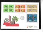 SWITZERLAND SWISS 1980 REIGSTERED COVER FDC CTO USED COMMEMORATIVE BLOCKS