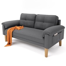 Kleine sofa,Sofa 2 sitzer,Sofa 2-Sitzer mit extra breiten Armlehnen