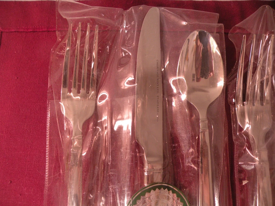 2-3 Piezas Ajustes de Colocación PATRIMONIO COMO NUEVO BENTLEY INOXIDABLE Foto 2 de 4