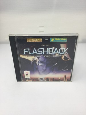 Flashback The Quest for Identity 3DO In Jewel Game + Manual