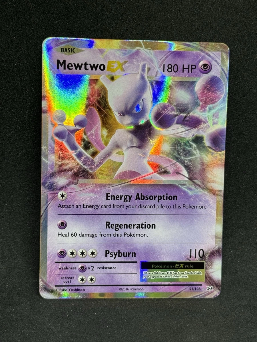 ebay mewtwo pokemon card mewtwo pokemon card 51/108 Rare