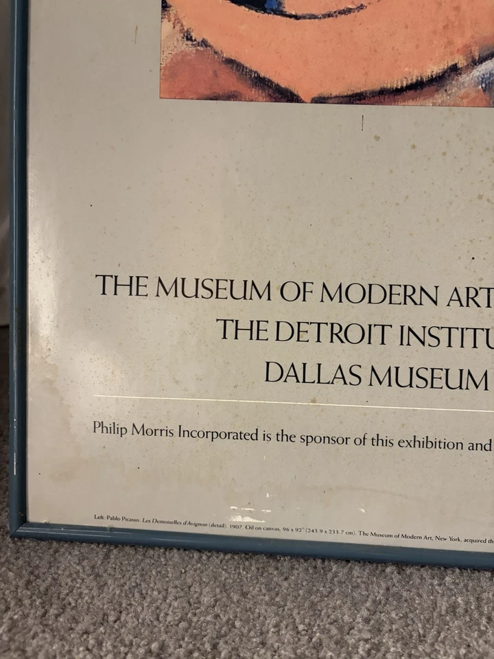 Impresión enmarcada Primitivismo en arte del siglo XX impresión de arte moderno Foto 3 de 4