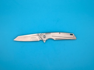 Kershaw 1350 Assisted Open Knife Liner Lock Plain Edge Blade!