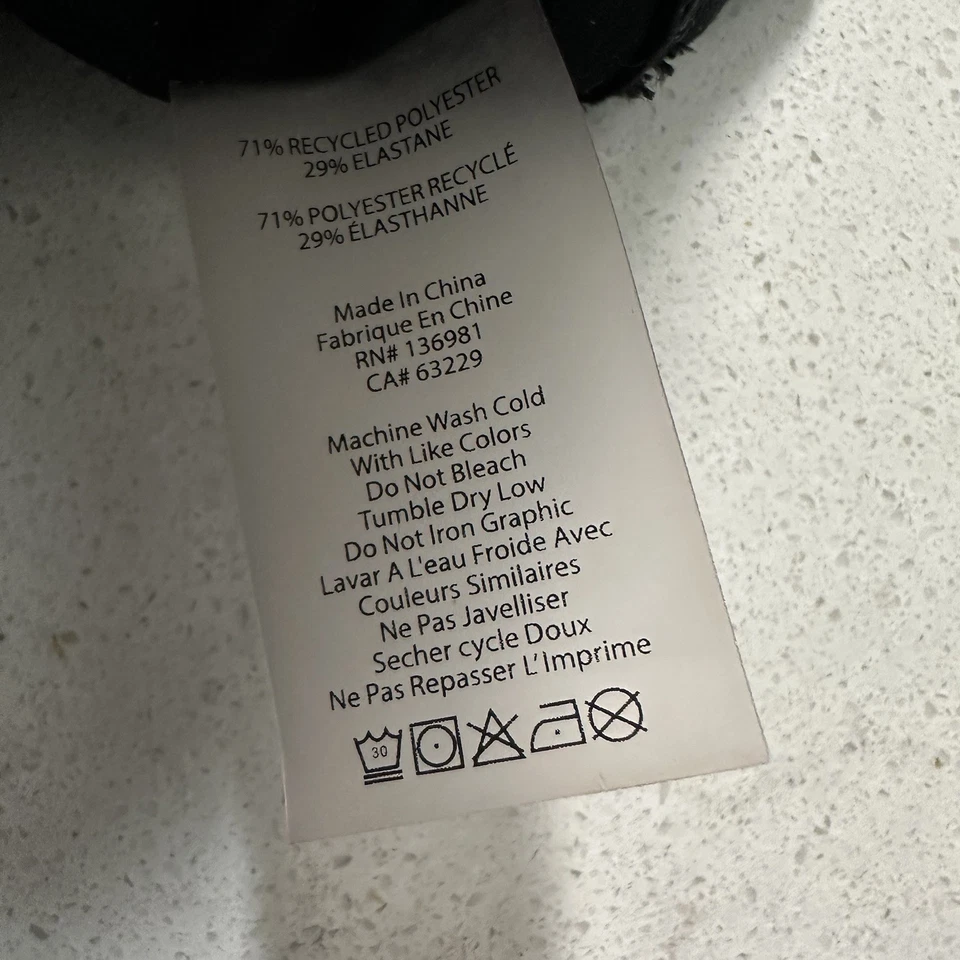 Spiritual Gangster Womens Sports Bra Size Medium Black Racerback Yoga Pilates - Image 4 of 4