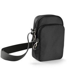 Small Crossbody Bags for Women Men RFID Blocking Anti-theft Crossbody Black