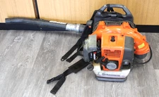 Husqvarna 150BT Leaf Backpack Blower Orange used Free Shipping