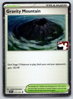 Gravity Mountain Holo 177/191 Prize Pack Series Cards Uncommon NM