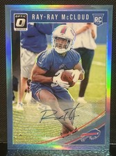 RAY-RAY McCLOUD 2018 Panini Donruss Optic Rookie Auto BLUE Prizm /75 Autograph