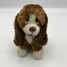 Vintage Russ Baxter The Bashful Basset Hound Dog Plush 8 Stuffed Animal - Korea