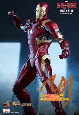 【ホットトイズ】アイアンマンMARK XLⅥ MMS353D16 Hot Toys MMS353D16 1:6 Scale Iron Man Action Figure for sale