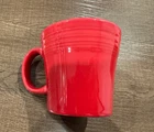 Tapered coffee MUG Scarlet red FIESTAWARE FIESTA WARE 15OZ
