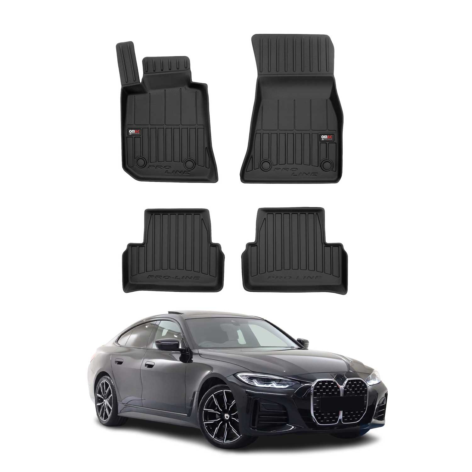 Tapis BMW Série 4 G26 inodores anti-saleté : la solution contre l'humidité intérieure