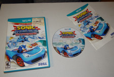 Sonic All Stars Racing Transformed Sega Nintendo Wii U 2012 Complete bonus edit