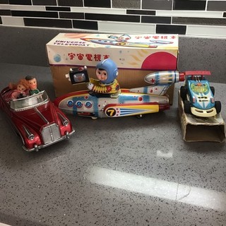 Universe Televiboat Battery Operated ME 777 with box and 2 more items