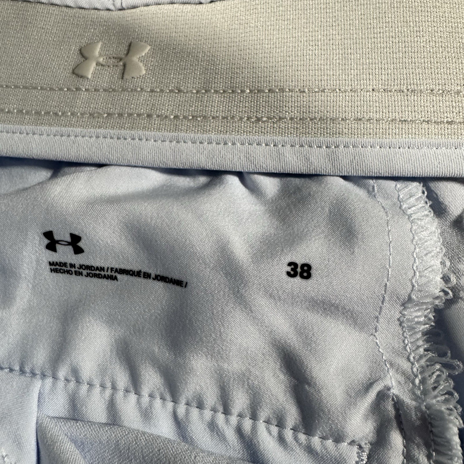 Under Armour Men's Golf Shorts, Light Blue ,  Size 38