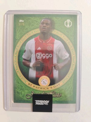Topps Total Football 24/25 Jorel Hato St. Patrick's Day /75 Ajax Amsterdam 