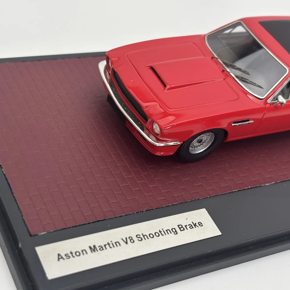 Matrix 1/43 Aston Martin V8 shooting Brake Red Resin Car Model - Image 2 of 4