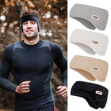 Winter Ear Warmers Ear Muffs Knitted Band Running Ski Headband for Men Women