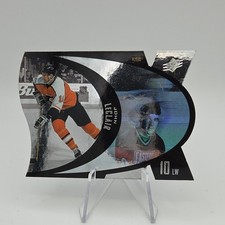 Upper Deck 1997-98 SPx John LeClair #38 Die-Cut Silver Variation Flyers