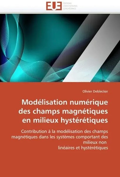 Tbd | ModéLisation NuméRique Des Champs MagnéTiques En Milieux HystéRéTiques-image