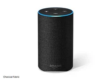 Amazon Echo 2nd Generation Smart Assistant Speaker With Alexa Charcoal Fabric