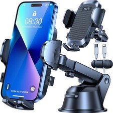 True Military Grade Car Phone Holder 2024 Stronger Suction Clip Universal Cell