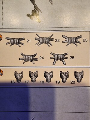 Warhammer 40K Dark Eldar Aeldari Drukhari SCOURGES Bits