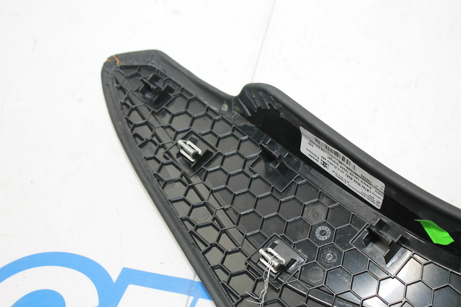 2019 LAMBORGHINI HURACAN LH DRIVERS CENTER CONSOLE SIDE TRIM LEATHER 4T0857785