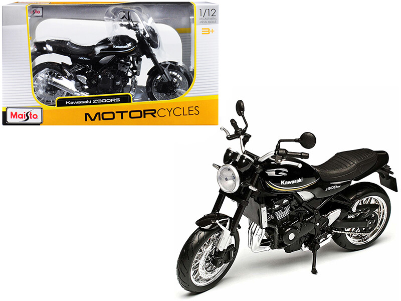 Kawasaki Z900RS 1/12 完成品 SKYNET 1/12 完成品バイクにKAWASAKI Z900RS ＆ Z900RS CAFEが