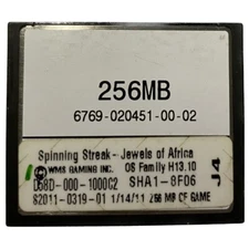 WMS Bluebird 1 Compact Flash GAME Software Jewels of Africa