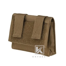 KRYDEX Counterweight Pouch NVG Battery Carrier Pack for Tactical Helmet Coyote
