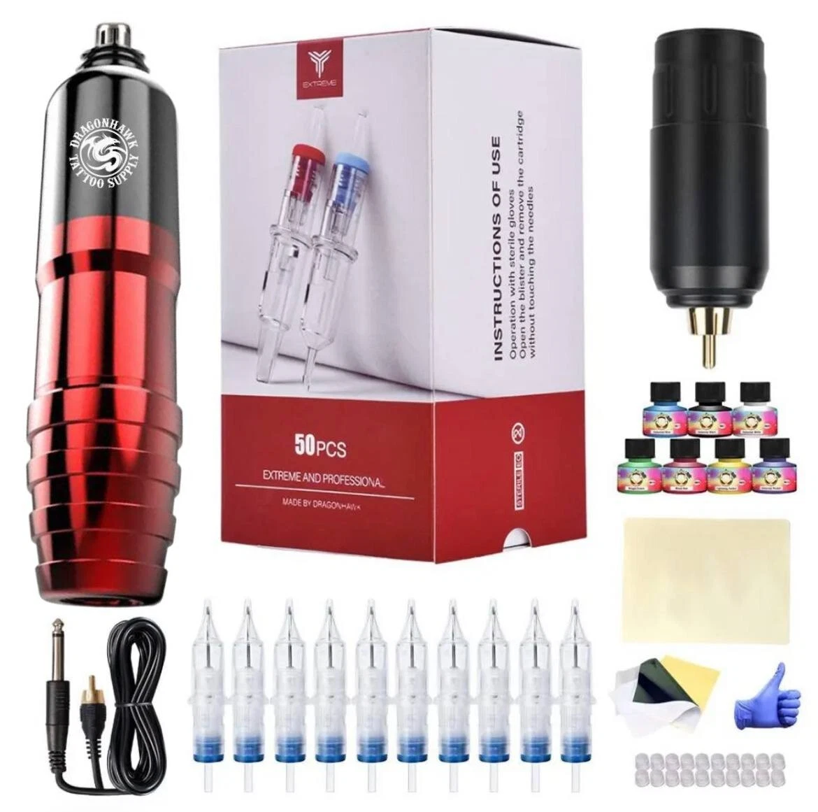 Aggregate 154+ dragonhawk tattoo pen kit best vova.edu.vn