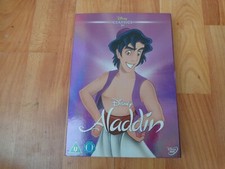 DISNEY CLASSICS NUMBER 31 ALADDIN DVD LIMITED EDITION O RING SLEEVE