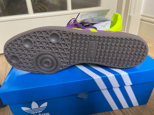 Adidas Originals Athen Trainers Purple/Yellow SZ 11 2022 Size Exclusive Oasis - Picture 6 of 9