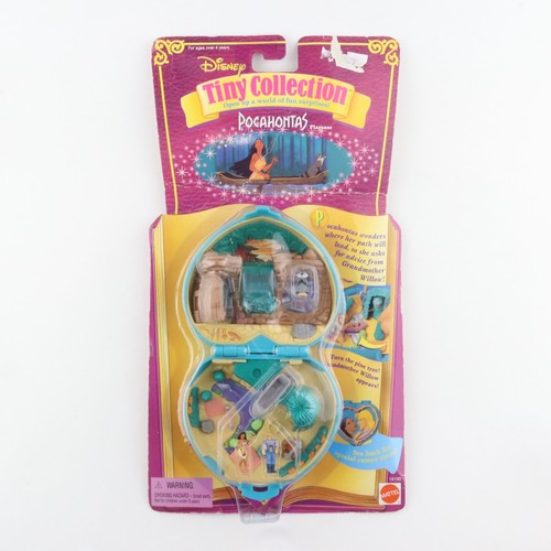 POLLY POCKET Disney 1995 Pocahontas Compact Playset NEW & SEALED
