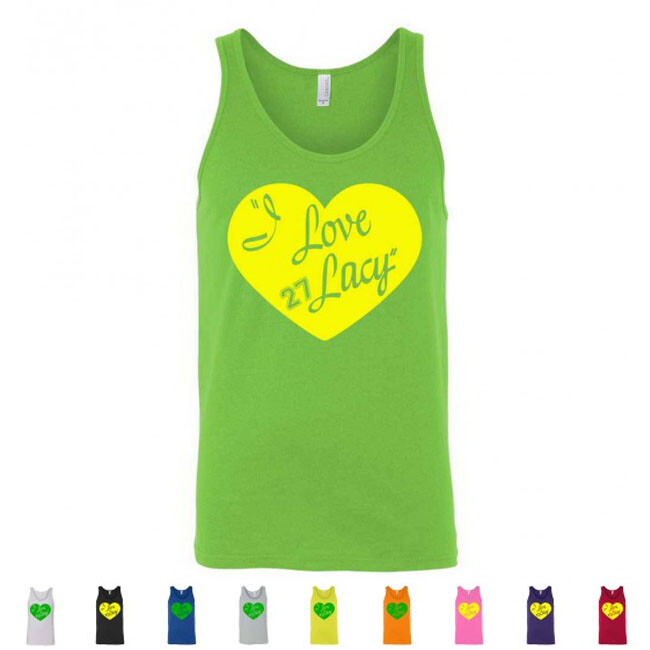 Camisetas sin mangas de fútbol americano I Love Lacy Eddie NFL RB divertidas de los Seattle Seahawks para hombre
