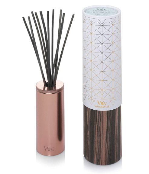 Woodwick Highly Fragranced Reed Diffuser Grey Tea & Musk 6849